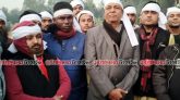 গোপালপুরে কাফনের কাপড় মাথায় বেঁধে স্বতন্ত্র প্রার্থীর প্রচারণা!