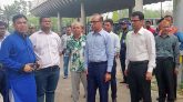 মহাসড়ক পরিদর্শন করলেন জেলা প্রশাসনের কর্মকর্তারা